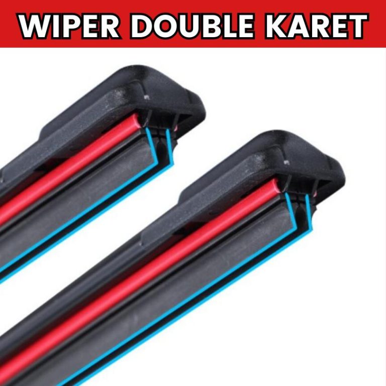 Wiper Dual Karet Wiper Double Blade